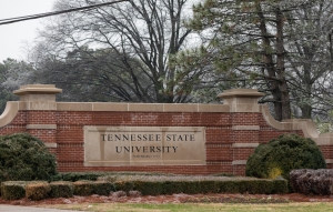 Tennessee State University sign