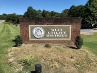 Witt Utility District Sign