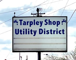 Tarpley Shop UD Sign