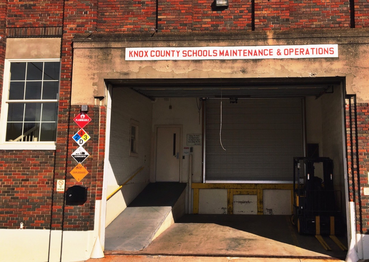 PIcture of Knox County Schools Maintenance Building