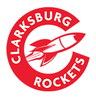 Clarksburg Rockets Logo