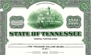 State of Tennessee Bond